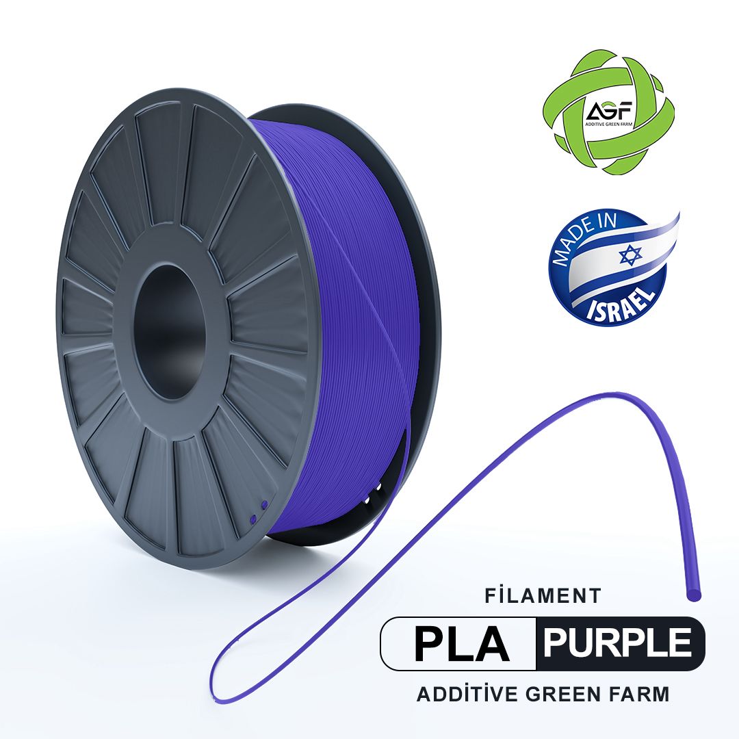 PLA PURPLE FILAMENT - גליל פילמנט סגול