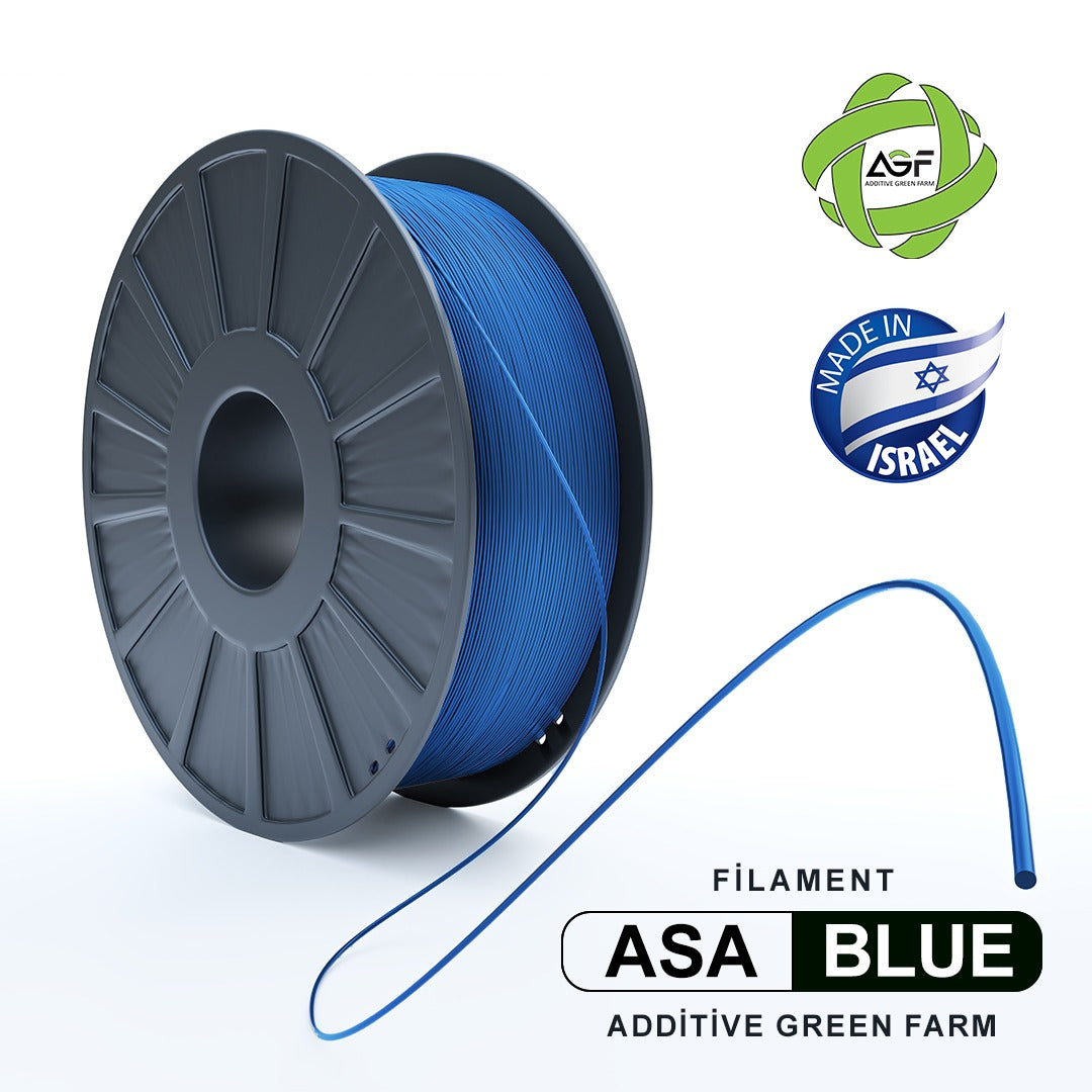 ASA BLUE FILAMENT - גליל פילמנט כחול