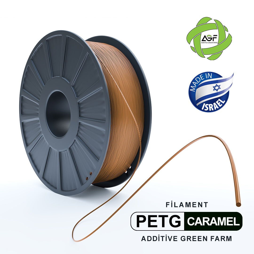 PETG CARAMEL FILAMENT - גליל פילמנט קרמל