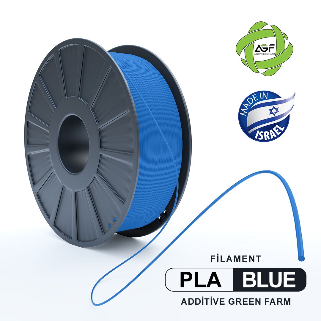 PLA BLUE FILAMENT - גליל פילמנט כחול