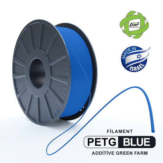 PETG BLUE FILAMENT - גליל פילמנט כחול